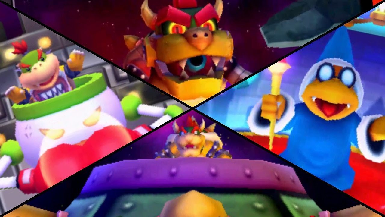 Mario Party: Star Rush - All Boss Battle Minigames (2 Player) - YouTube