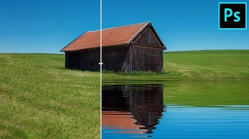 Water Reflection with Water Ripple Photoshop Tutorial