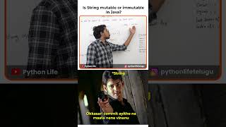 String in Java Telugu