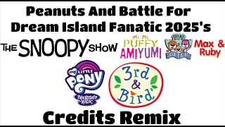 The Snoopy Show, Hi Hi Puffy Amiyumi, Pb&J Otter, Max & Ruby, Mlp, 3Rd & Bird, Credits Remix Late