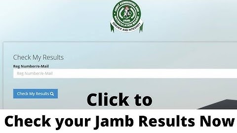 How to check your jamb result by both text message/sms and portal