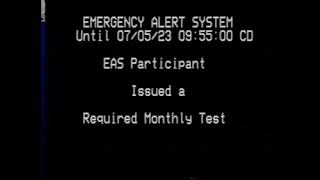Iowa State Required Monthly Test - July 5, 2023