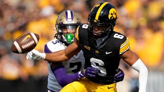 Kaleb Johnson has big day, Iowa defeats Washington 40-16