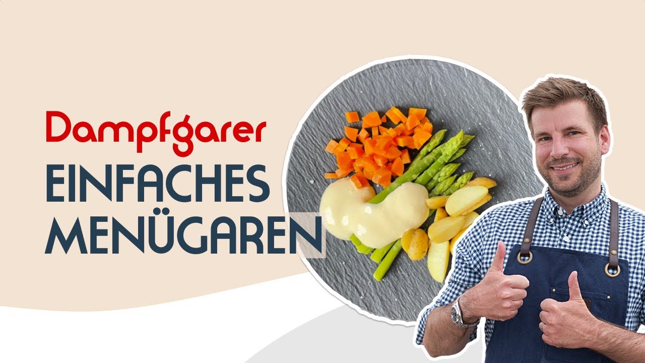 Spargel, Karotten & Kartoffeln | Menügaren im Dampfgarer