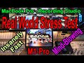 M1Pro MacBook Pro - Recording Studio Computer - Mind-blowing!  Real life stress test!