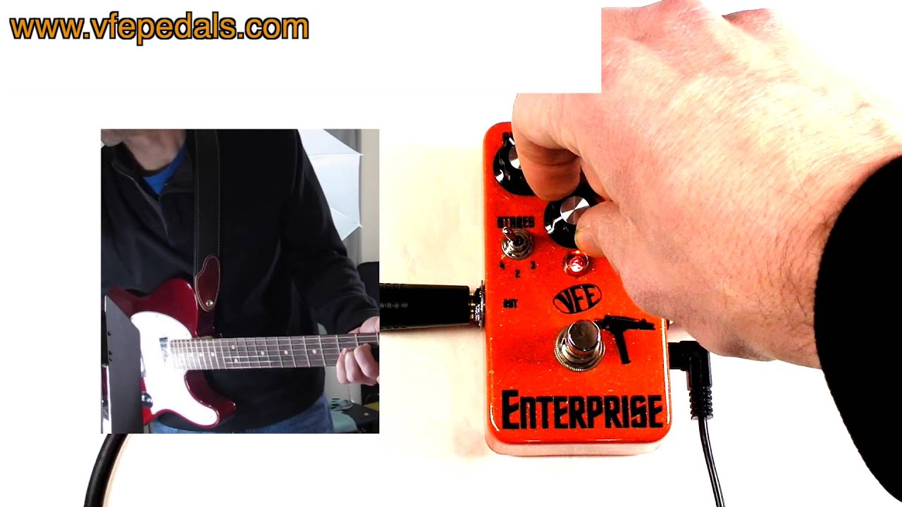 VFE Pedals Enterprise Phaser V2 - YouTube