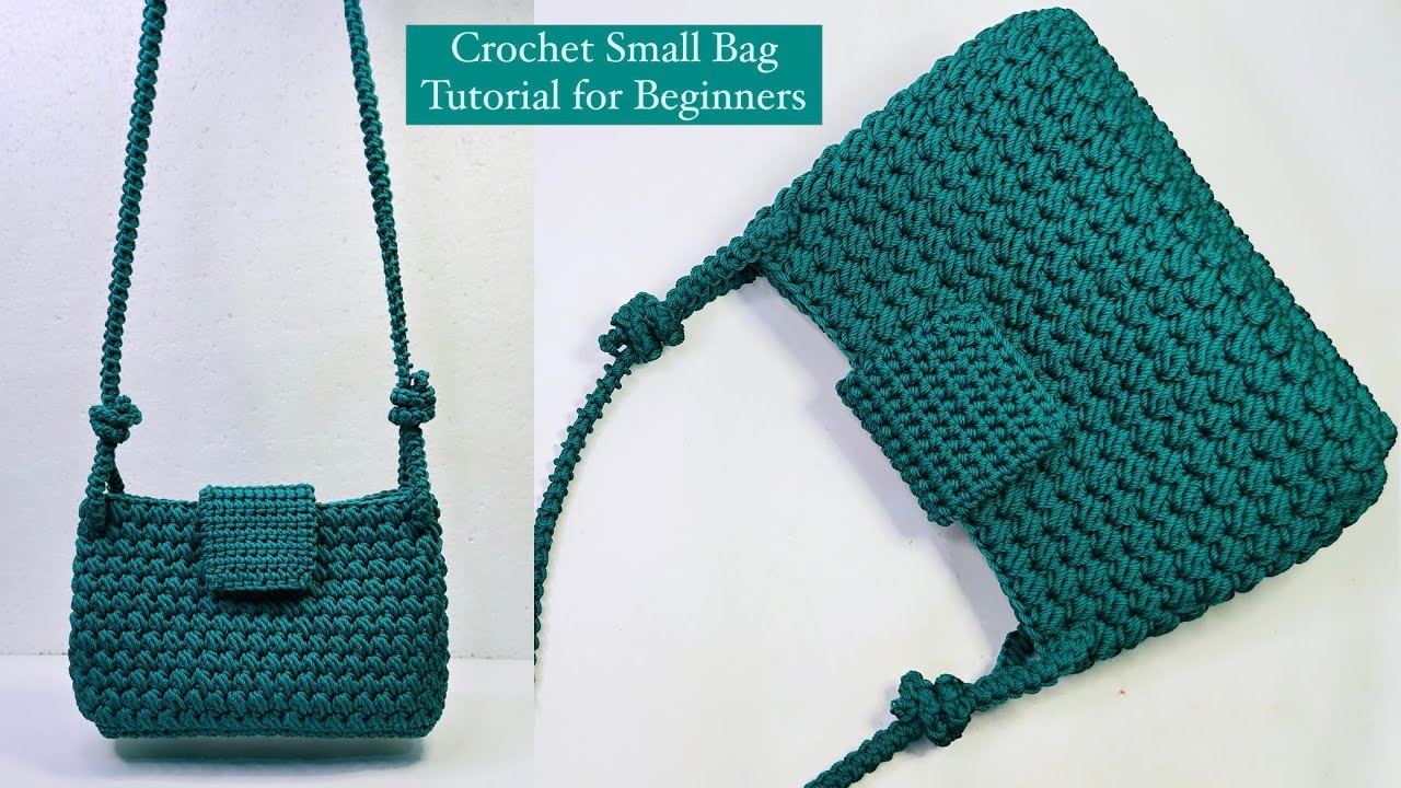 3 Crochet Bag Patterns Easy to Make - Smiling Colors