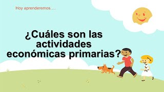 📌 ACTIVIDADES ECONÓMICAS PARA NIÑOS 📒 - thptnganamst.edu.vn