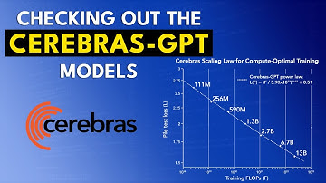 Checking out the Cerebras-GPT family of models