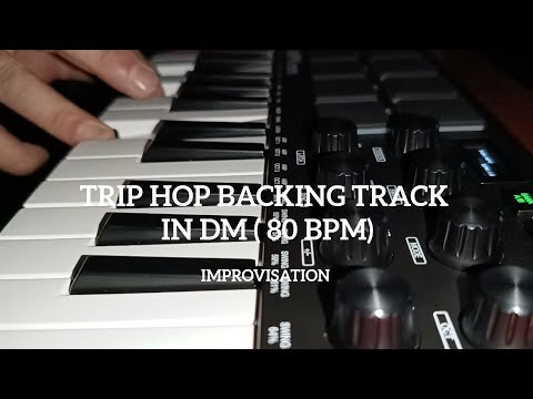 Improvisation on my Backing Track - Dm (80 bpm)