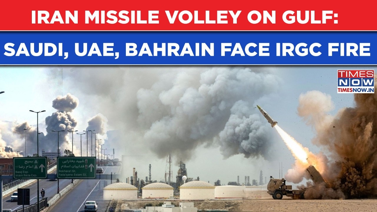 Iran Missile Volley On Gulf: Saudi, UAE, Bahrain Face IRGC Fire Even As US-IDF Rain Hell On Tehran