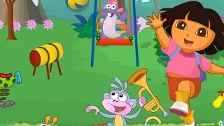 Dora Decorating Playground & House - Dora The Explorer Episode