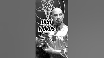 Satanist Anton Lavey deathbed SHOCKING Final words  😈 #satan  #lavey #jesus #shorts #christianity