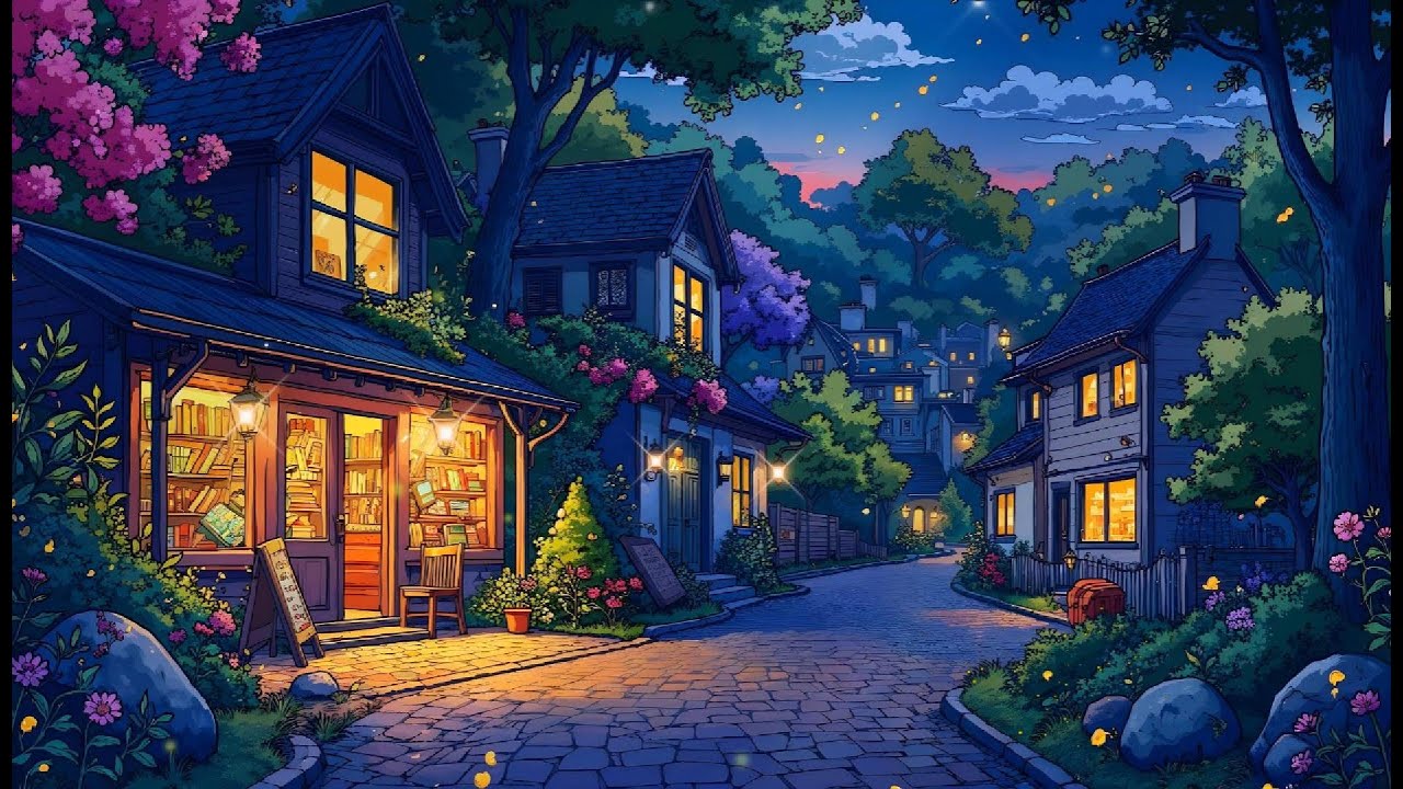enchanted bookstore | magical lofi music for study & reading