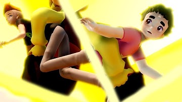 Steven Universe + Lars FUSION (animation) Scape from Homeworld