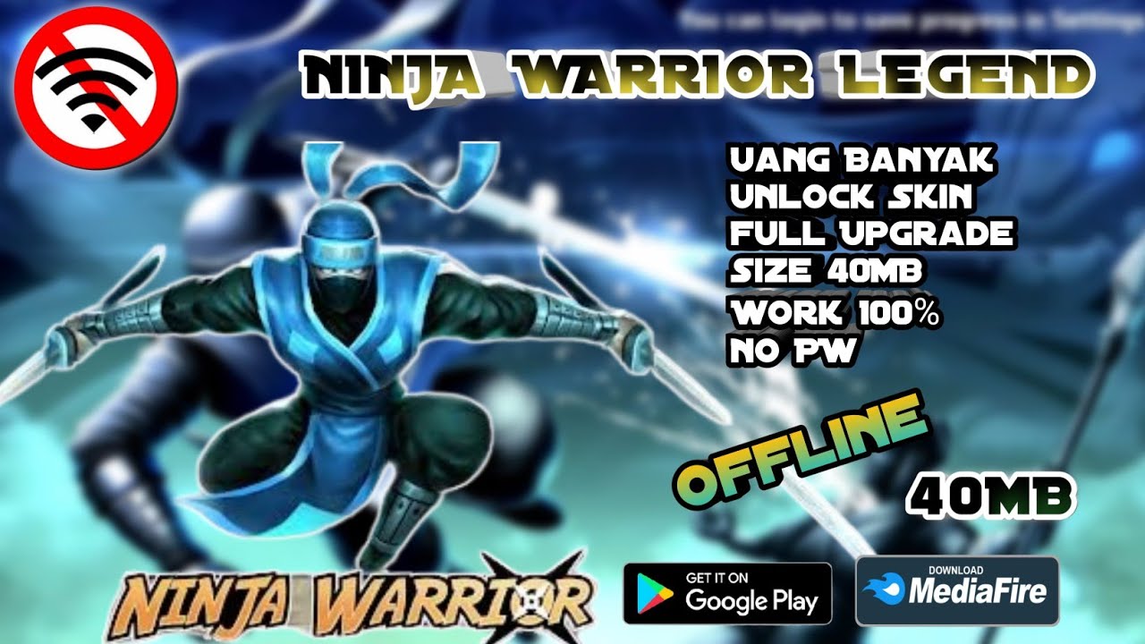 Game Ninja Warrior Legend of Adventure Apk Android Offline Graphics HD Size 40 MB | Unlock All