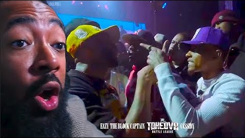 CASSIDY VS EAZY ALMOST FIGHT AND THE EVENT SHUTS DOWN......NAW WE NEED TO COMPLETE THIS ONE....