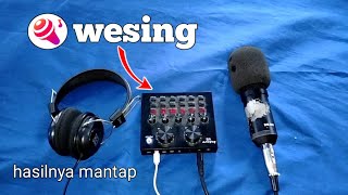 How to use the V8 sound card in the Wesing Karaoke application screenshot 5