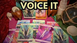 Voice it! Your communication skills are off the charts now! Make a dream a reality! Get creative...