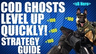 COD Ghosts: How To Level Up FAST in COD Ghosts! (Multiplayer)