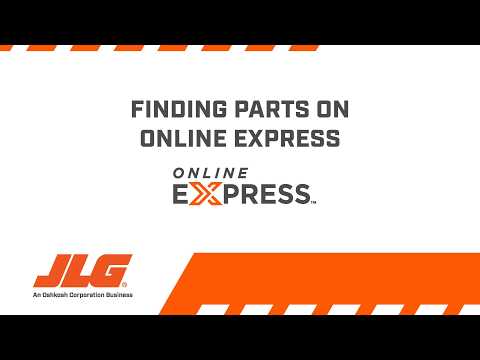 Finding Parts on Online Express