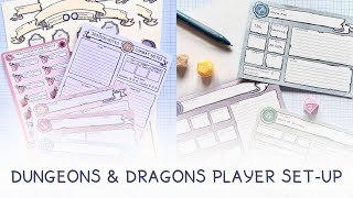 My Player Set-up for Dungeons & Dragons Fifth Edition | DnD 5e screenshot 5