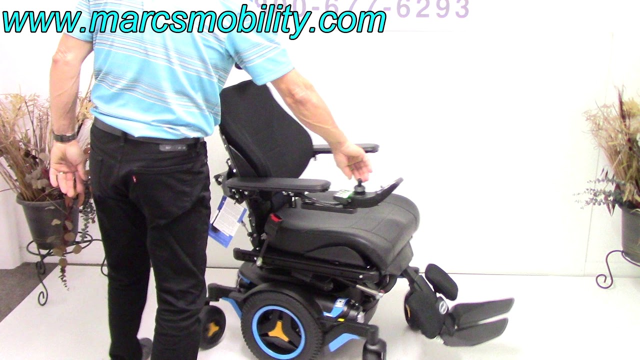 Permobil M3 Loaded with Anterior Tilt #1093 - YouTube