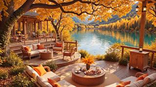 Autumn Morning Lakeside Ambience 🍂 Smooth Piano & Soft Breeze for Unwind screenshot 5