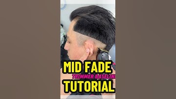 MID FADE TUTORIAL 💈✨ ASMR Barber POV - STEP BY STEP 📚🪄 StyleCraft ROUGE 🔥 @HowToFade