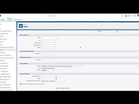 How to Create a Salesforce User