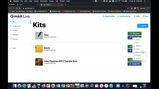 Gimkit: TEACHERS-How to create folders to organize your kits