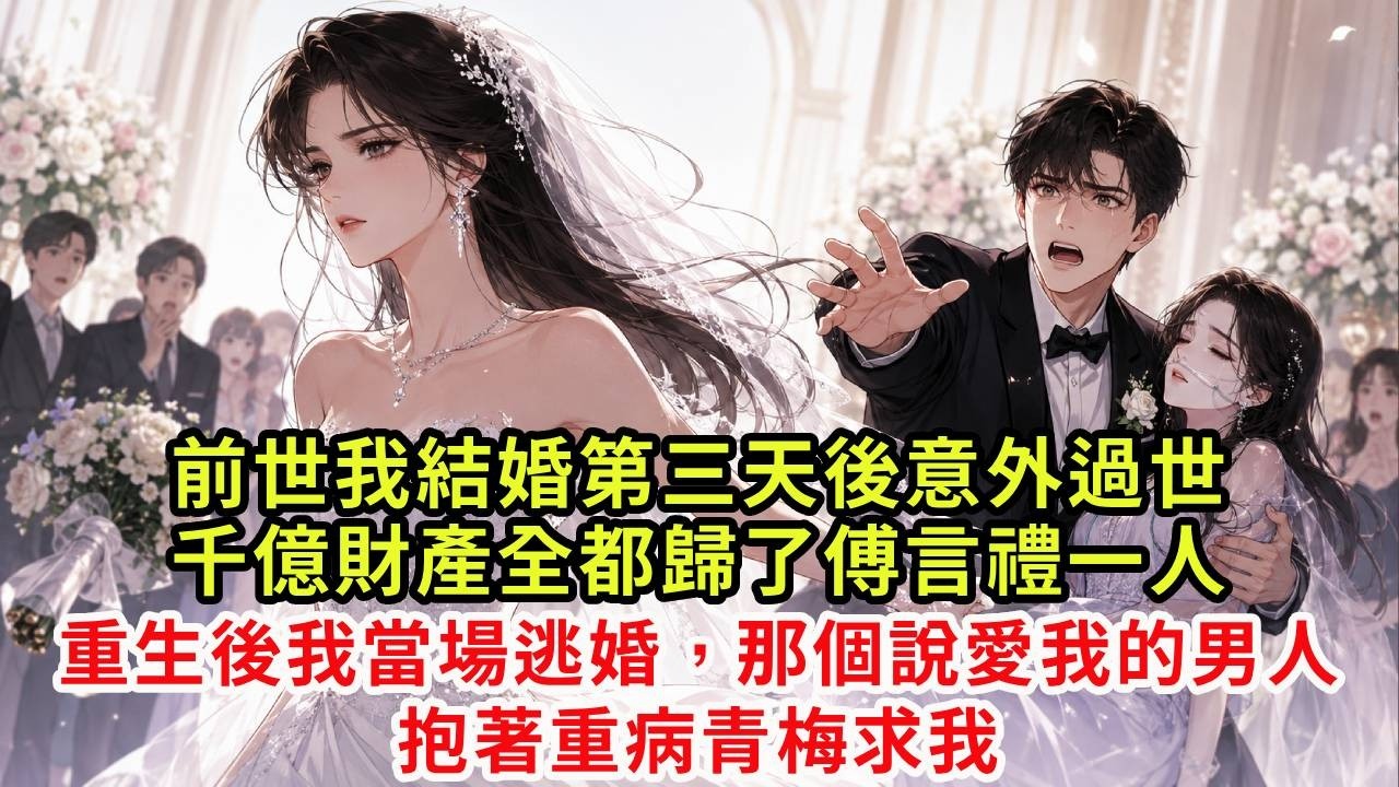 In my previous life, I died unexpectedly three days after getting married. All the billions in assets went to Fu Yanli alone. After being reborn, I ran away from the wedding on the spot. That man who kept saying he loved me was begging me for help with his seriously ill childhood sweetheart. #Revenge #Emotions #Feel-good story #StrongFemaleLead