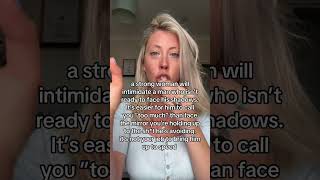 A strong woman needs a secure man #shadowwork #strongwoman #traumahealing #selftrust #femininepower