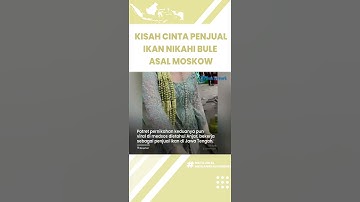 Kisah Cinta Penjual Ikan, Nikahi Bule Rusia, Kenalan di Facebook Rela ke Moskow Demi Bertemu