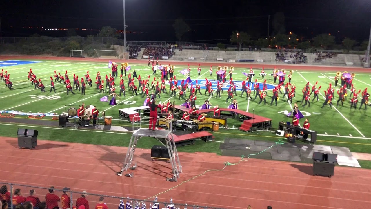 Mt Carmel High School Marching Band at RB Tournament Oct 7 2017 YouTube