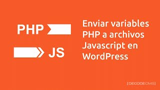Enviar variables PHP a Javascript en WordPress