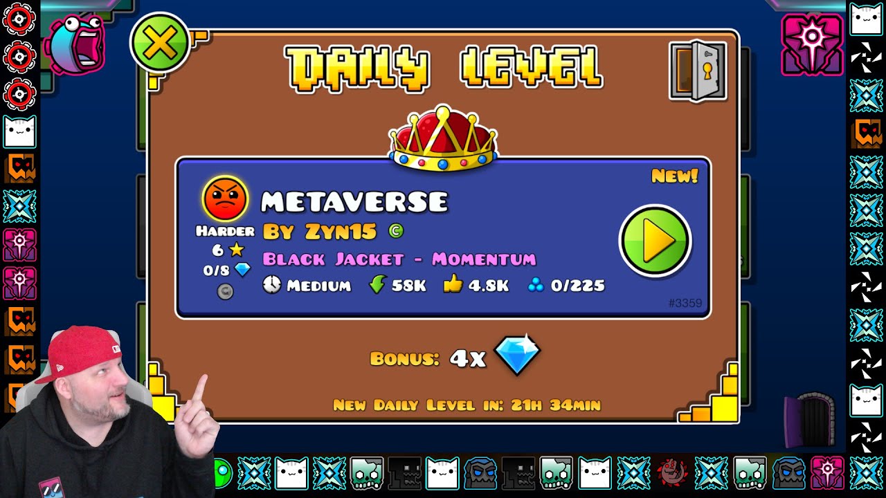 Another FIREBIRD Daily | Viewer Levels | Chaos | Geometry Dash