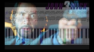 John Wick 3 - Excomunicado (Piano Tutorial) + SHEET MUSIC