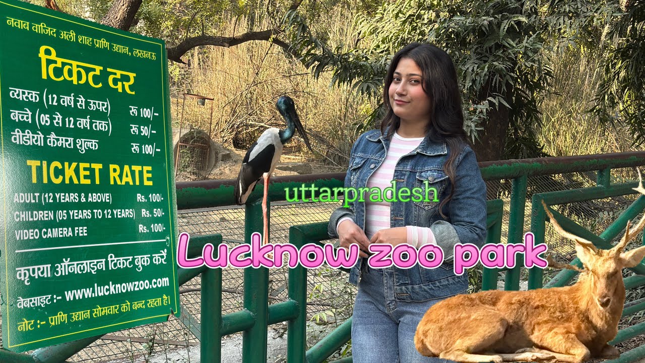 Lucknow Zoo Ticket Price & Timing | Full Tour Guide