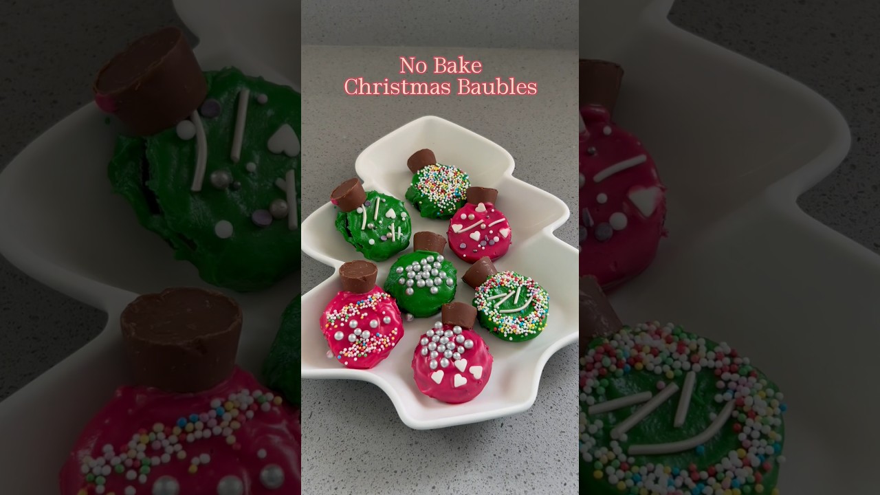 These Christmas Baubles are such a fun treat for the festive season