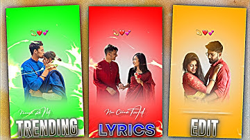 Instagram Sambalpuri Lyrics Status Video Editing Tutorial AlightMotion