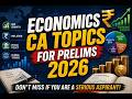 ECONOMICS Current Affairs (Part 3) - UPSC Prelims 2026