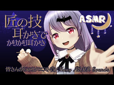 【ASMR】あまりにも心地いい 匠の技耳かき /Ear Cleaning and Ear Blowing Sounds#351【エルゼ/睡眠導入/4h】