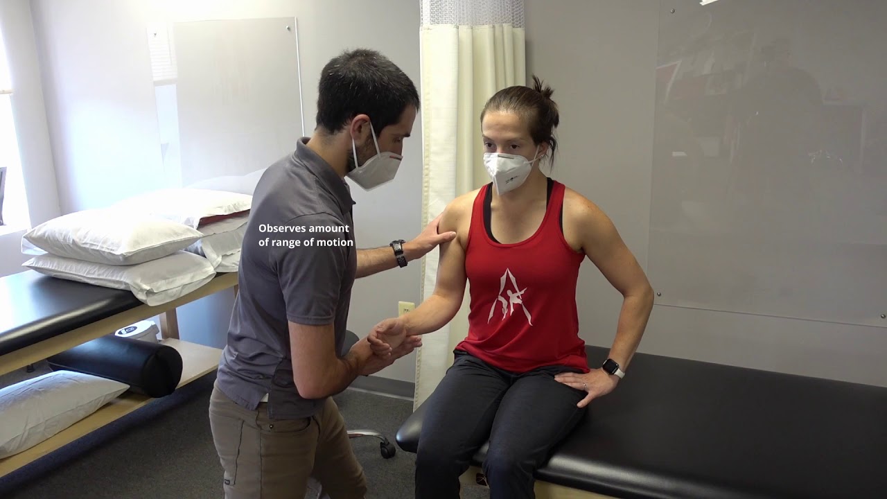 Manual Muscle Test for Shoulder Internal Rotation - YouTube