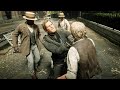 Red Dead Redemption 2 - Brutal Fighting &amp; Funny Ragdolls Vol.163 [4K/60FPS]