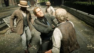 Red Dead Redemption 2 - Brutal Fighting & Funny Ragdolls Vol.163 [4K/60FPS]