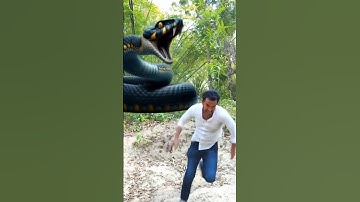 Anaconda snake in real life P134#shorts #short #snake #nagin #python #anaconda #snakes #bigsnake