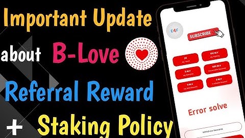 B-Love network Important Updates|| B-Love network conversion error solved|| airdrops 2023