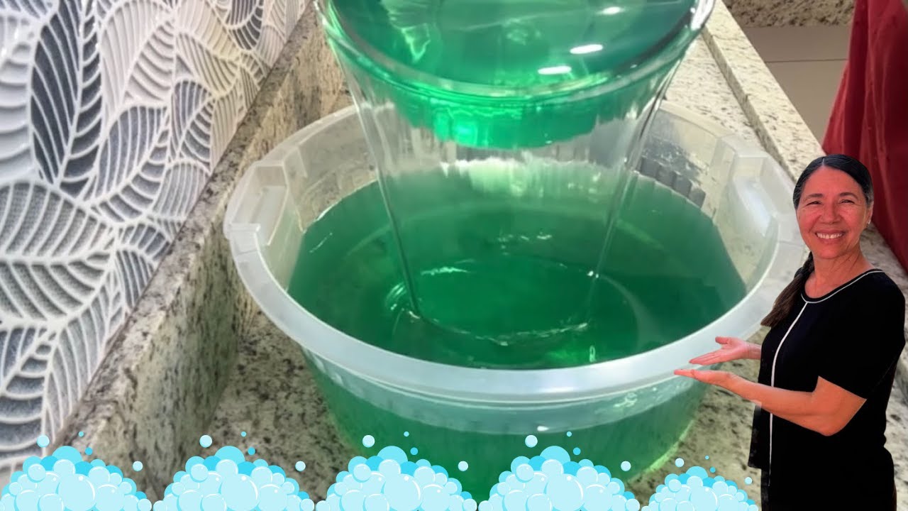 🔴كيفية صنع الصابون والمنظف من الملح والخل