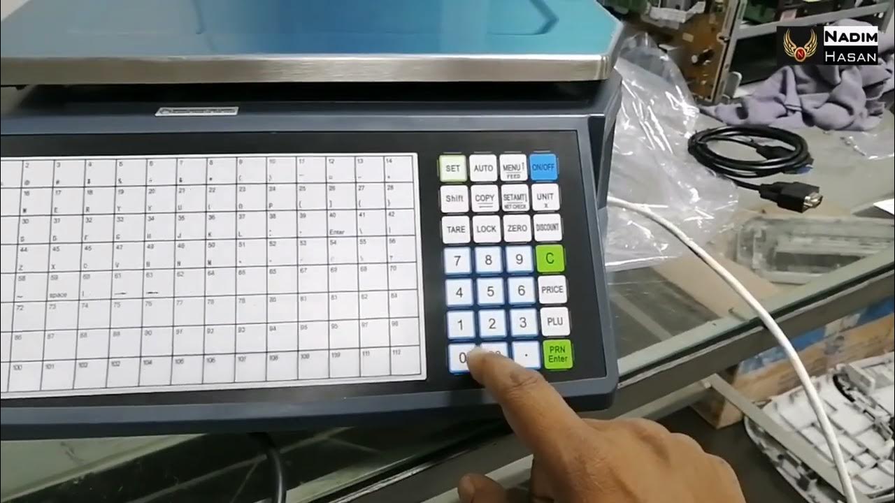 Setup / Configuration IP Address for Rongta RLS1000 Weighting Scales